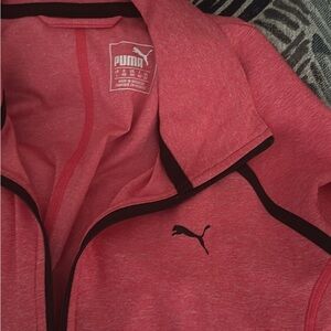 Puma Pink Zip-Up Jacket